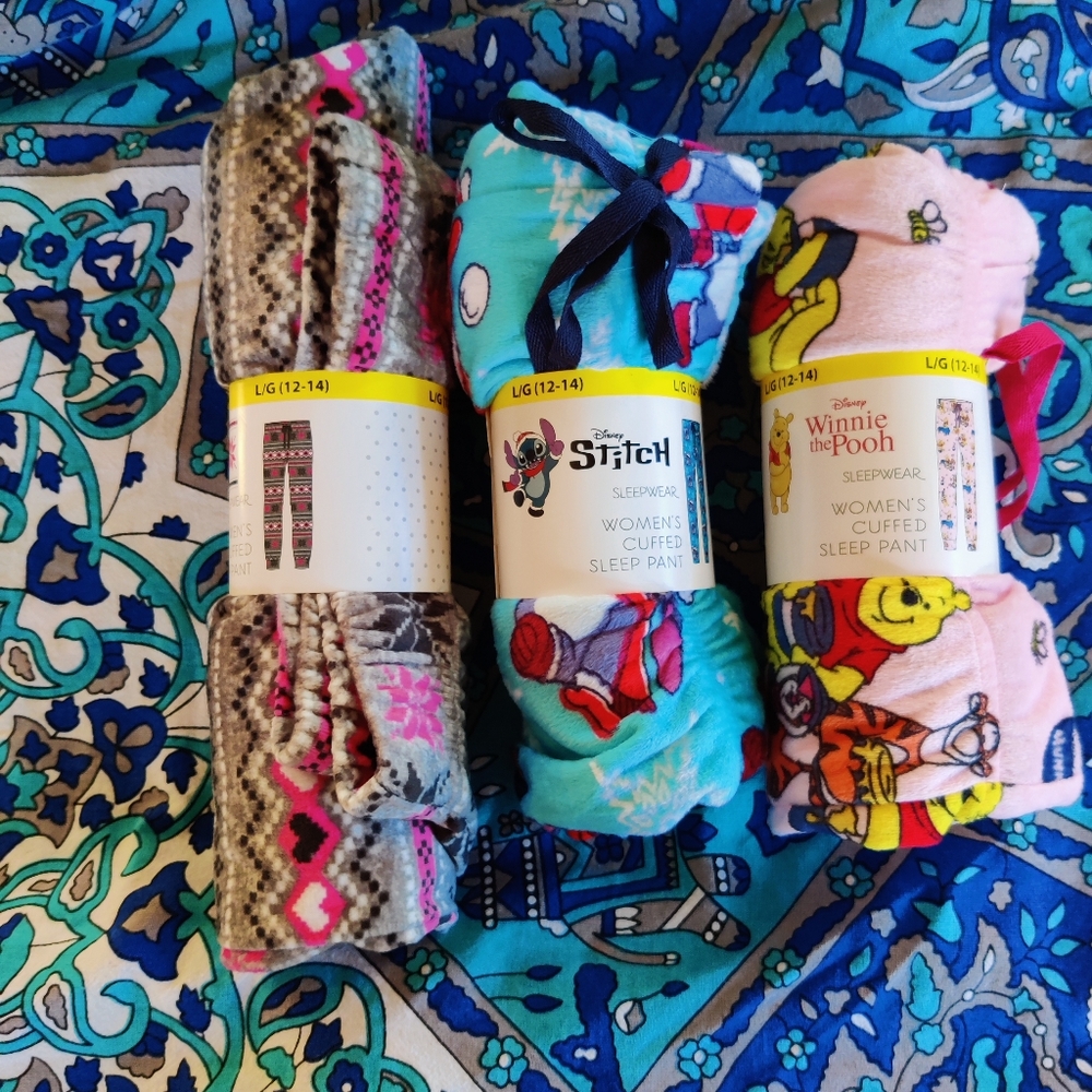 NWT women's pajama pant bundle - Picture 1 of 4
